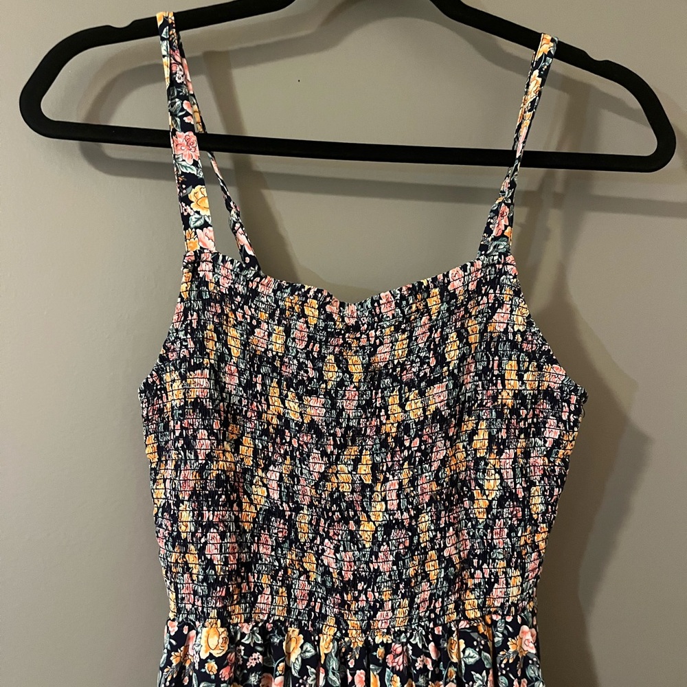 Floral Smocked Dress